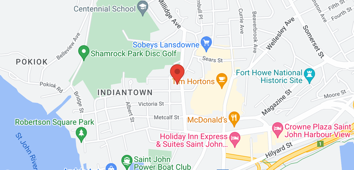 map of 131 Adelaide Street